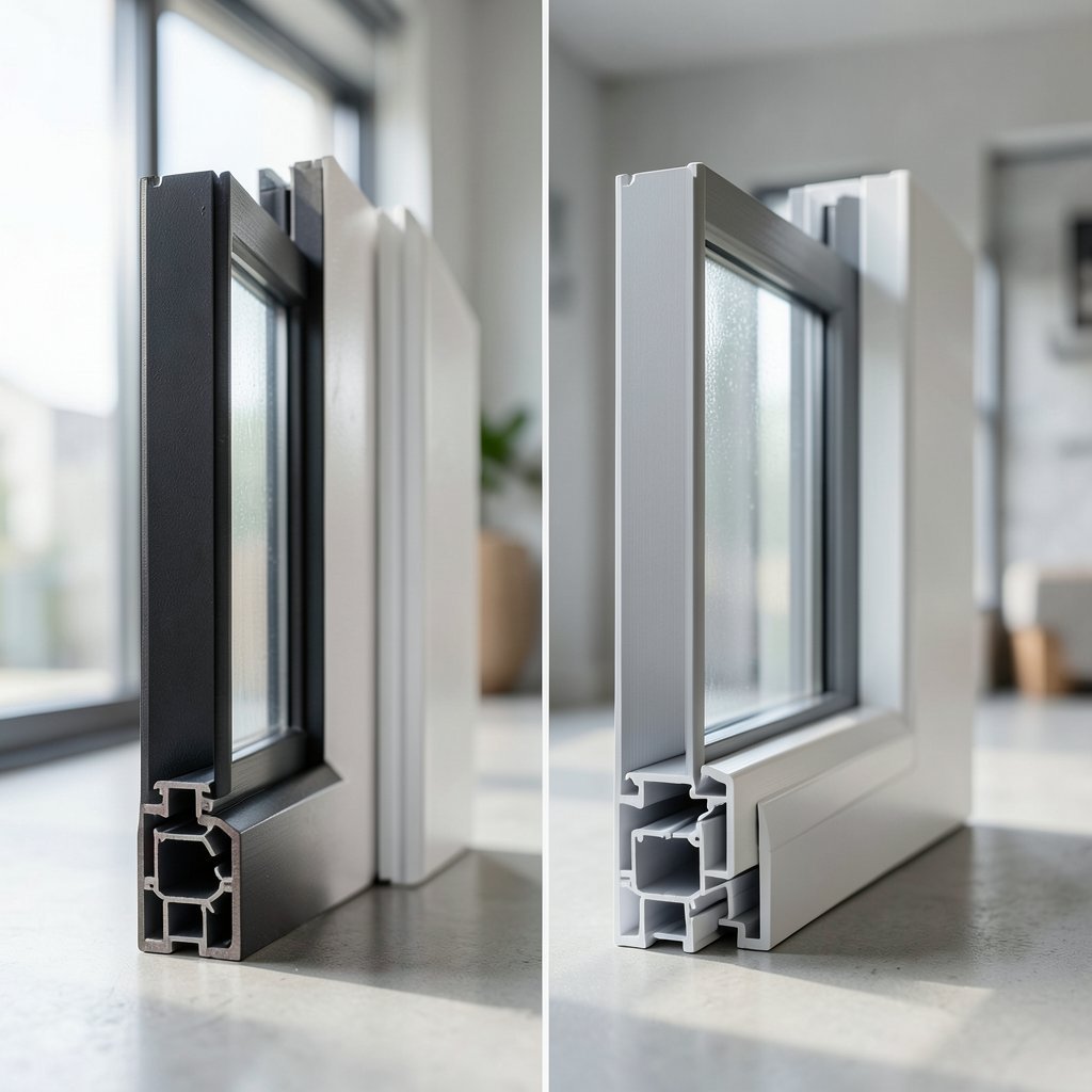 Esquadrias de Alumínio vs. PVC: Qual o Melhor Material para o Seu Design?